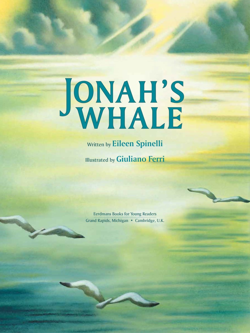 Jonah's Whale book cover