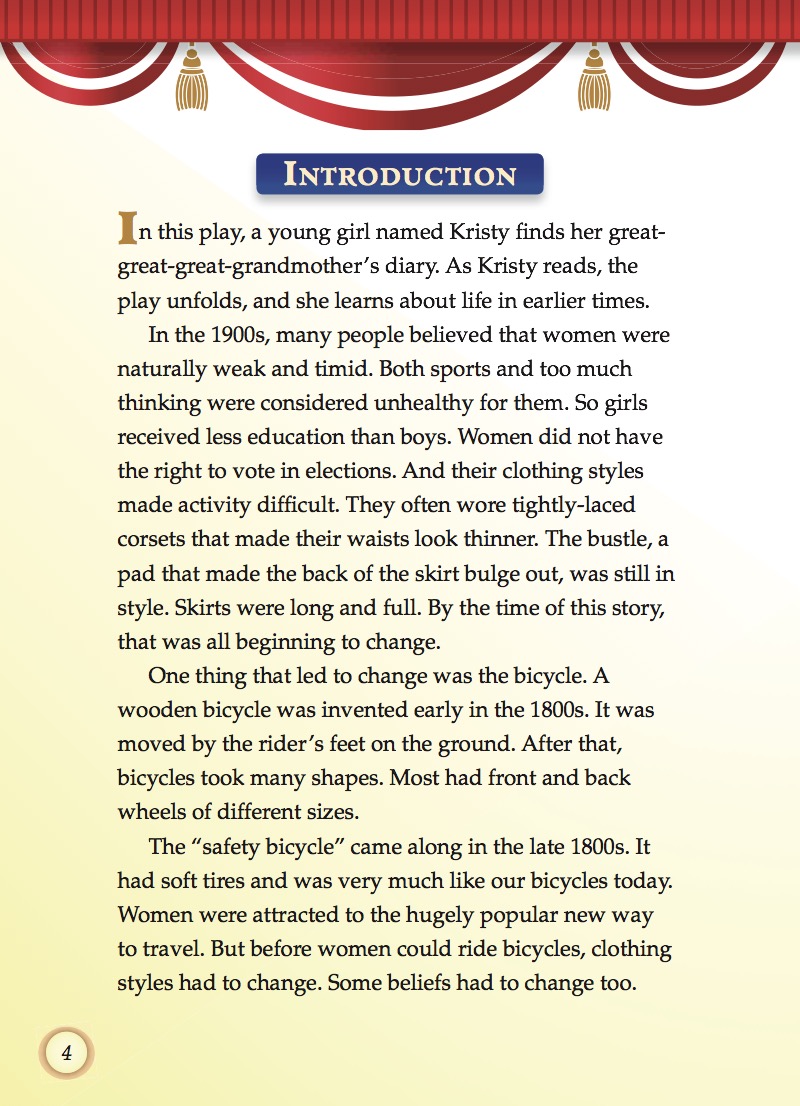 Away She Goes!: Riding into Women's History — page 1