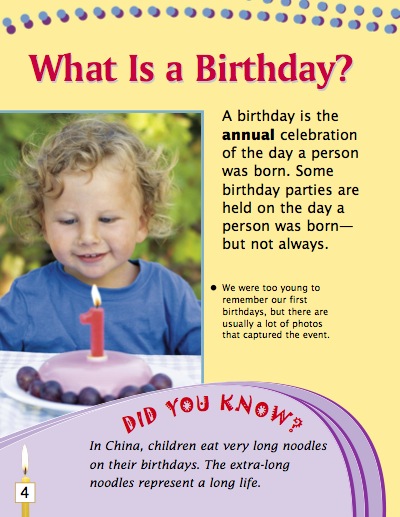 Happy Birthday! — page 1