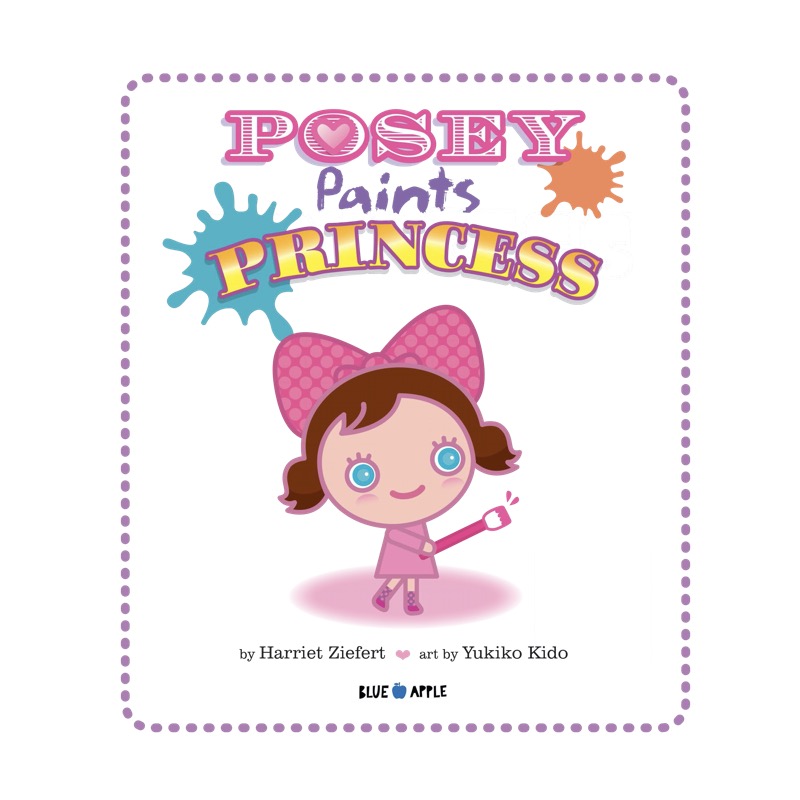 Posey Paints Princess book cover