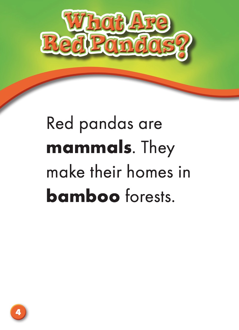 Red Pandas: Animal Safari — page 1