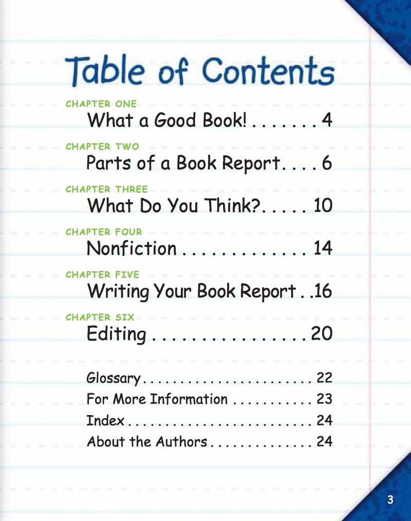 How to Write a Book Report book cover