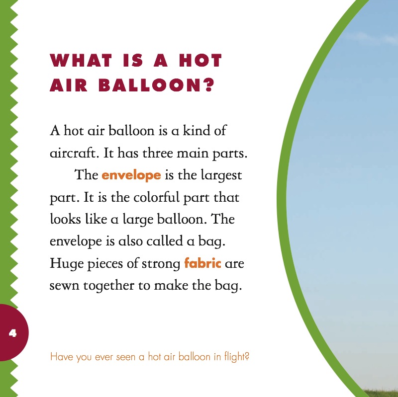 How Does It Fly? Hot Air Balloon — page 1