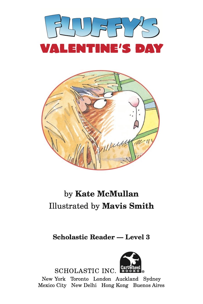 Fluffy's Valentine's Day book cover
