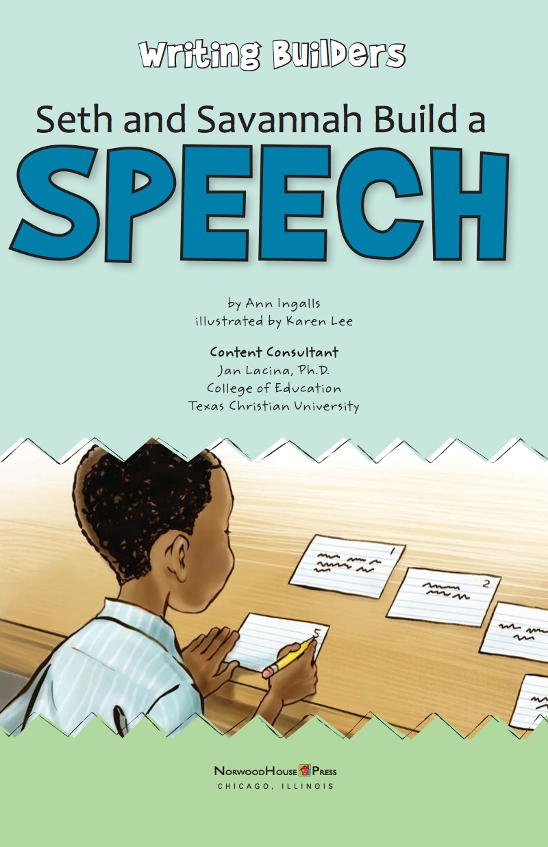 Seth and Savannah Build a Speech book cover