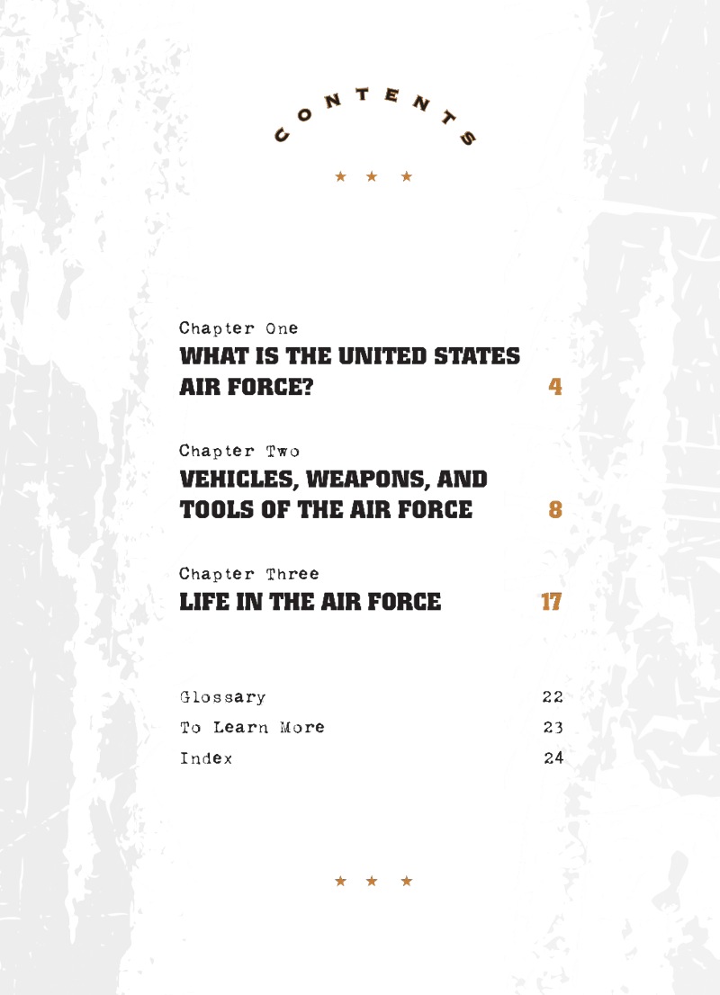 United States Air Force book cover