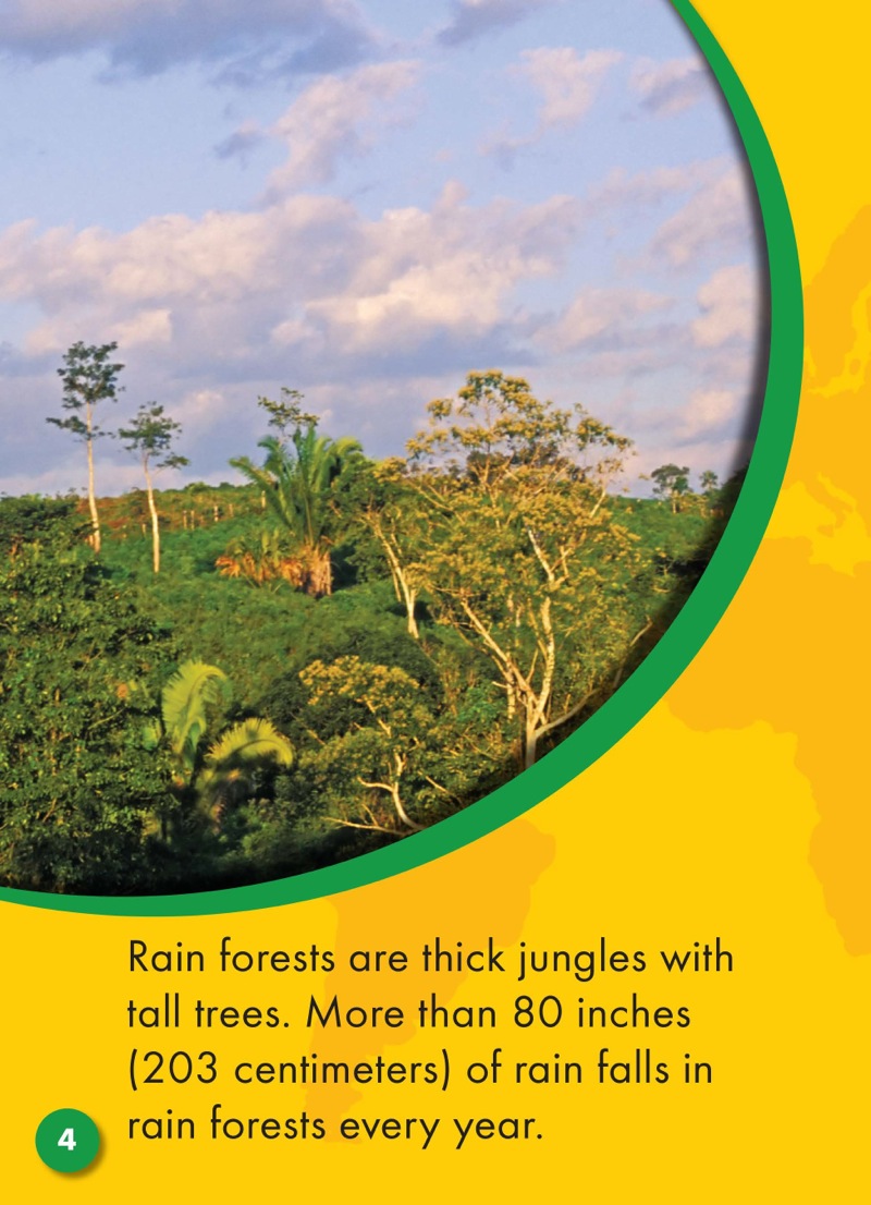 Rain Forests: Learning About the Earth — page 1