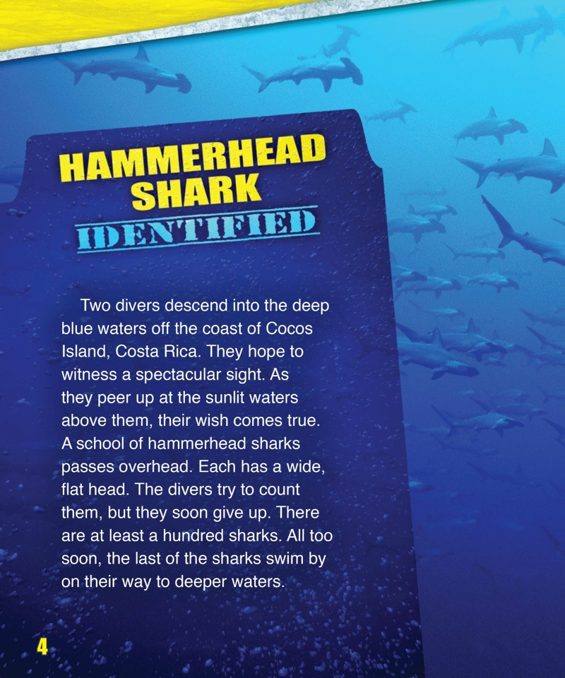 Shark Fact Files: The Hammerhead Shark — page 1