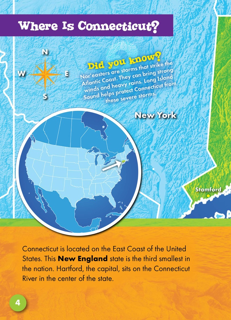 Exploring the States: Connecticut — page 1