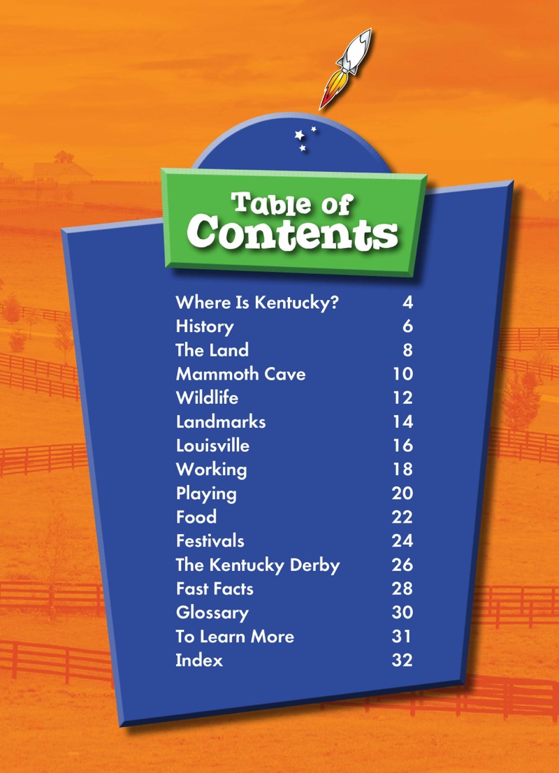 Exploring the States: Kentucky book cover