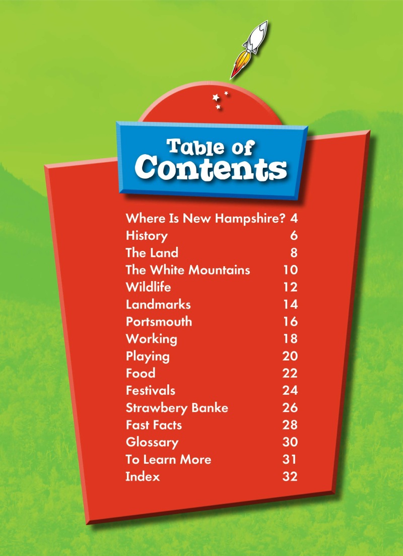 Exploring the States: New Hampshire book cover