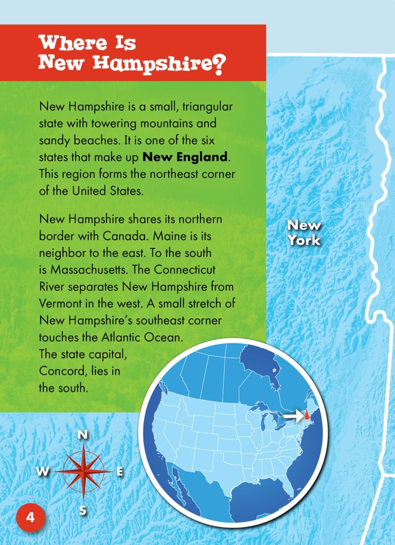 Exploring the States: New Hampshire — page 1