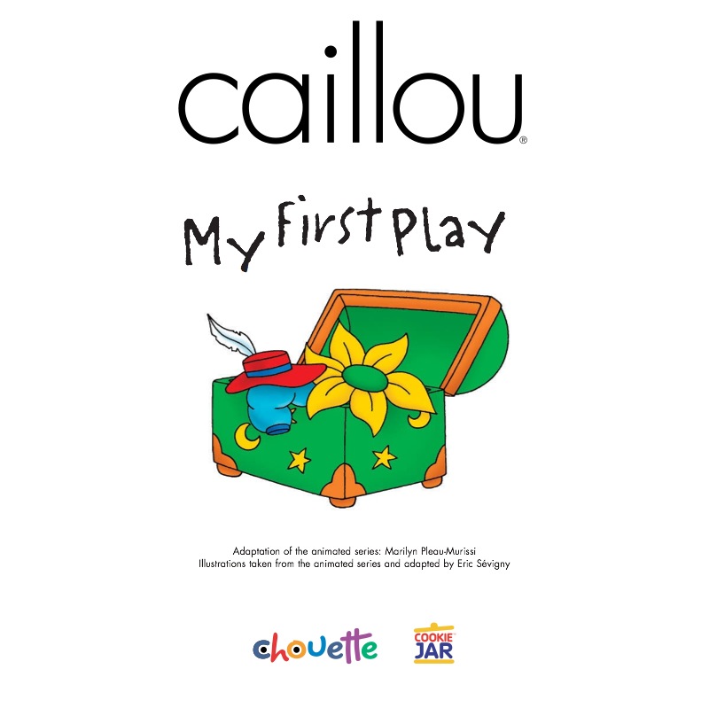 Caillou: My First Play book cover