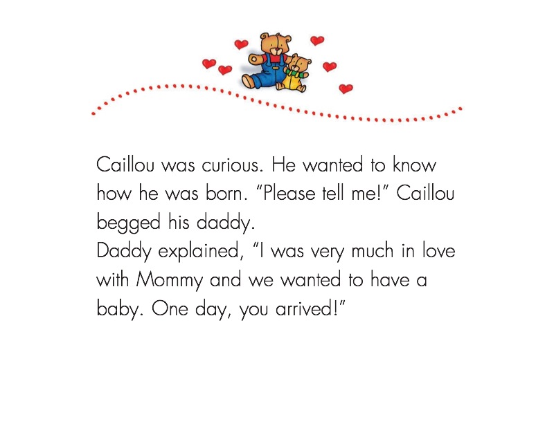 Caillou: Just Like Daddy — page 1