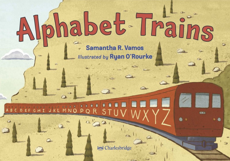 Alphabet Trains book cover