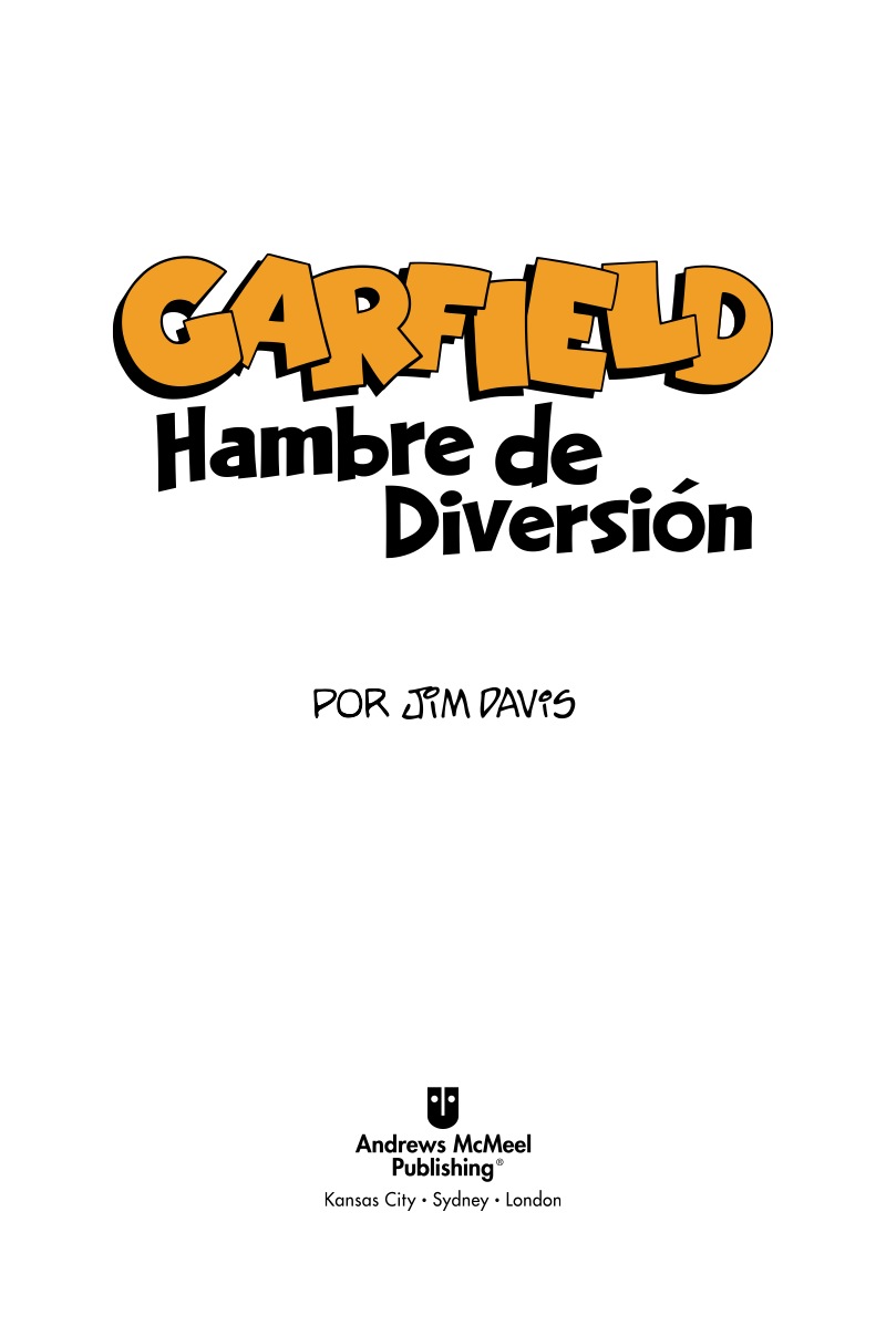 Garfield: Hambre de Diversión book cover