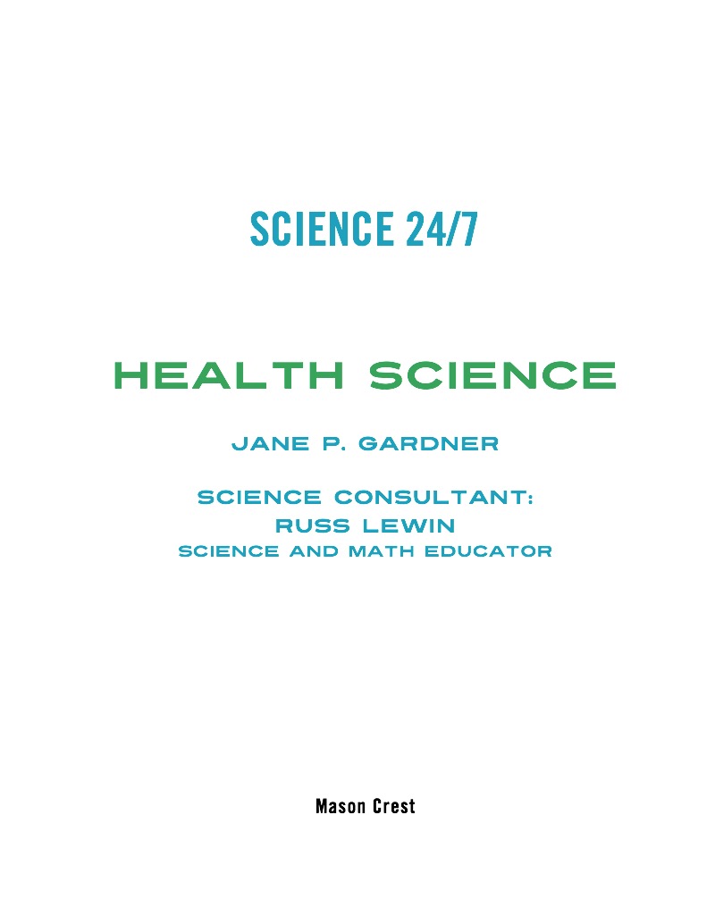 Health Science book cover