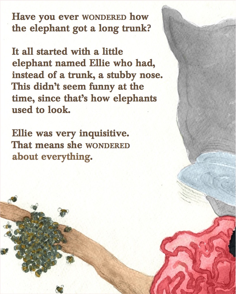 How the Elephant Got Her Trunk — page 1