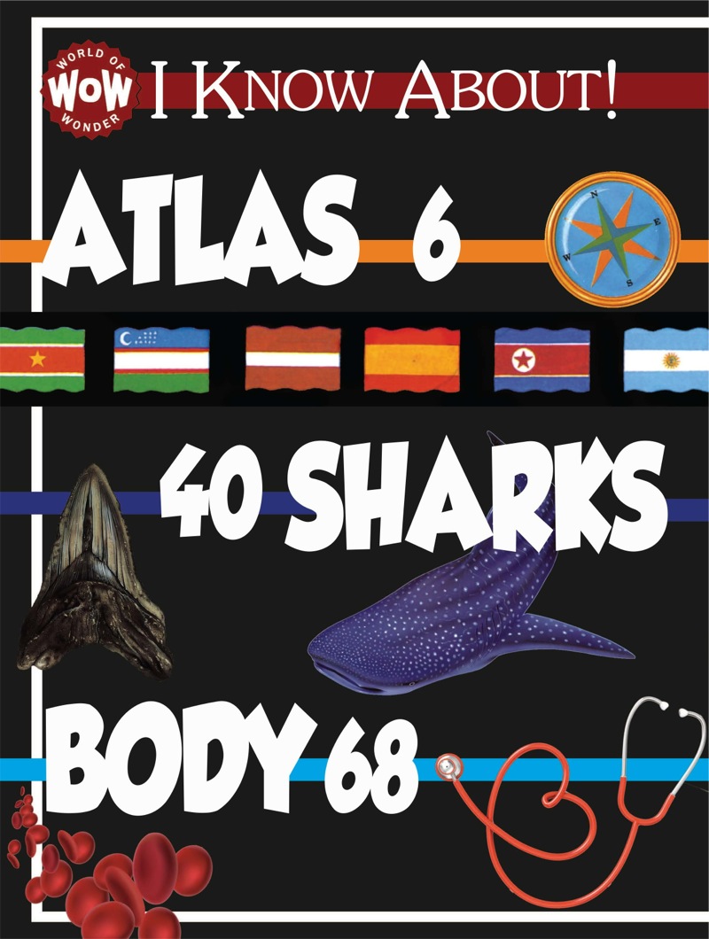 The Really Big I Know About! Book: All About Atlases, Sharks, The Human Body, Insects, & Dinosaurs — page 1