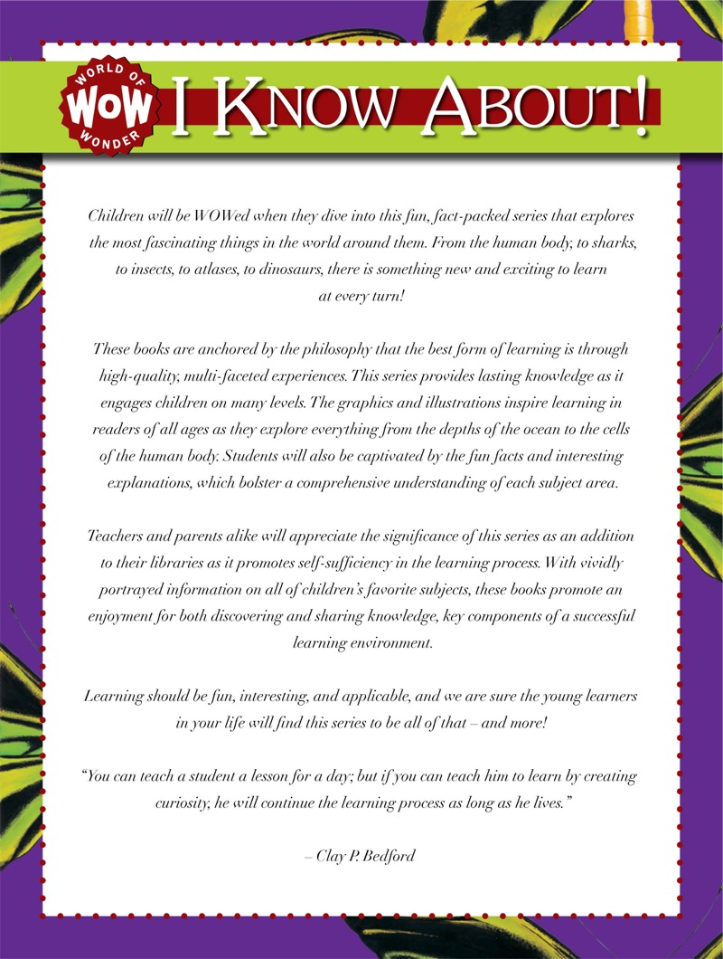 I Know About! Insects book cover