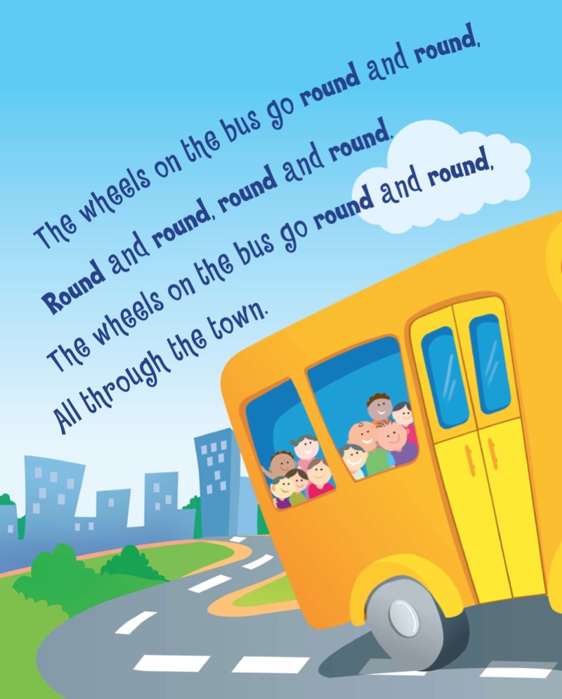 The Wheels On The Bus — page 1