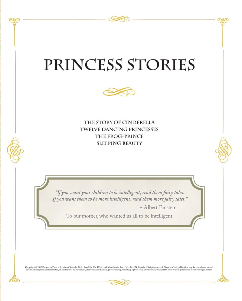 Princess Stories book cover