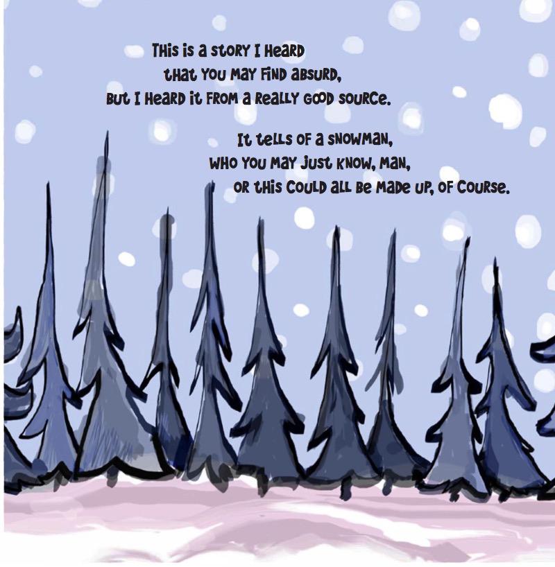 The Raggedy Snowman — page 1