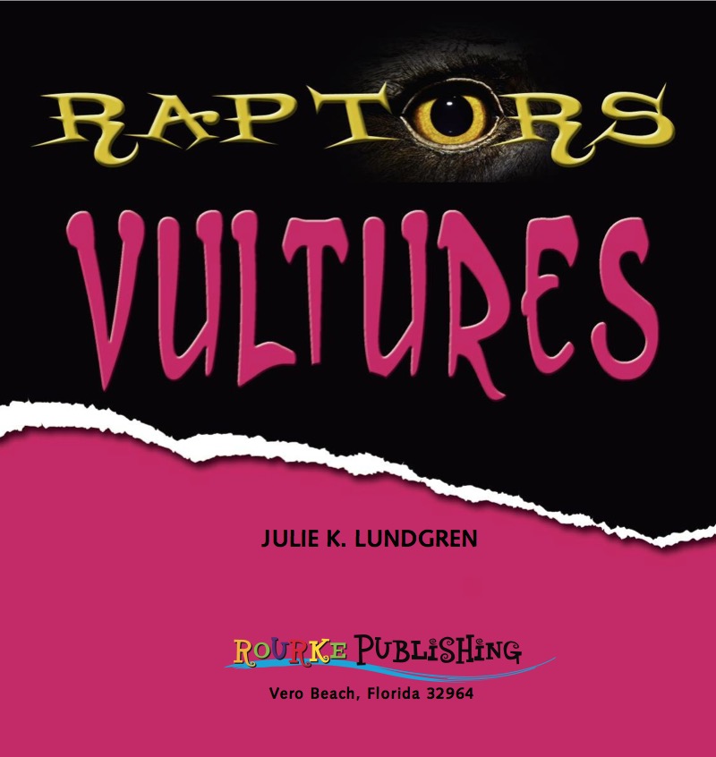 Raptors: Vultures book cover