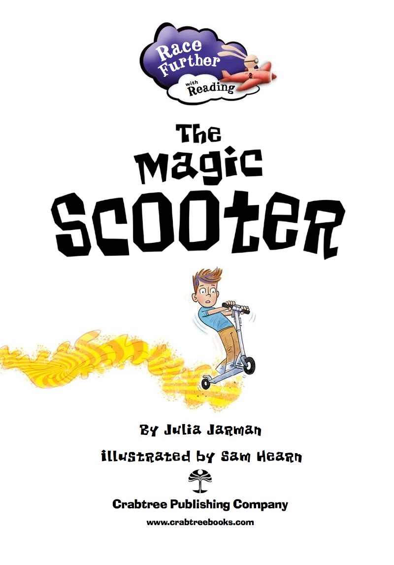 The Magic Scooter book cover