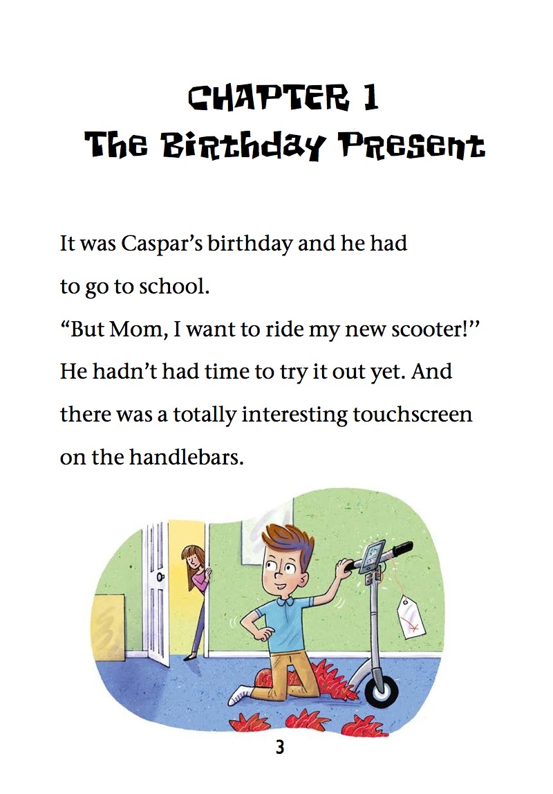 The Magic Scooter — page 1