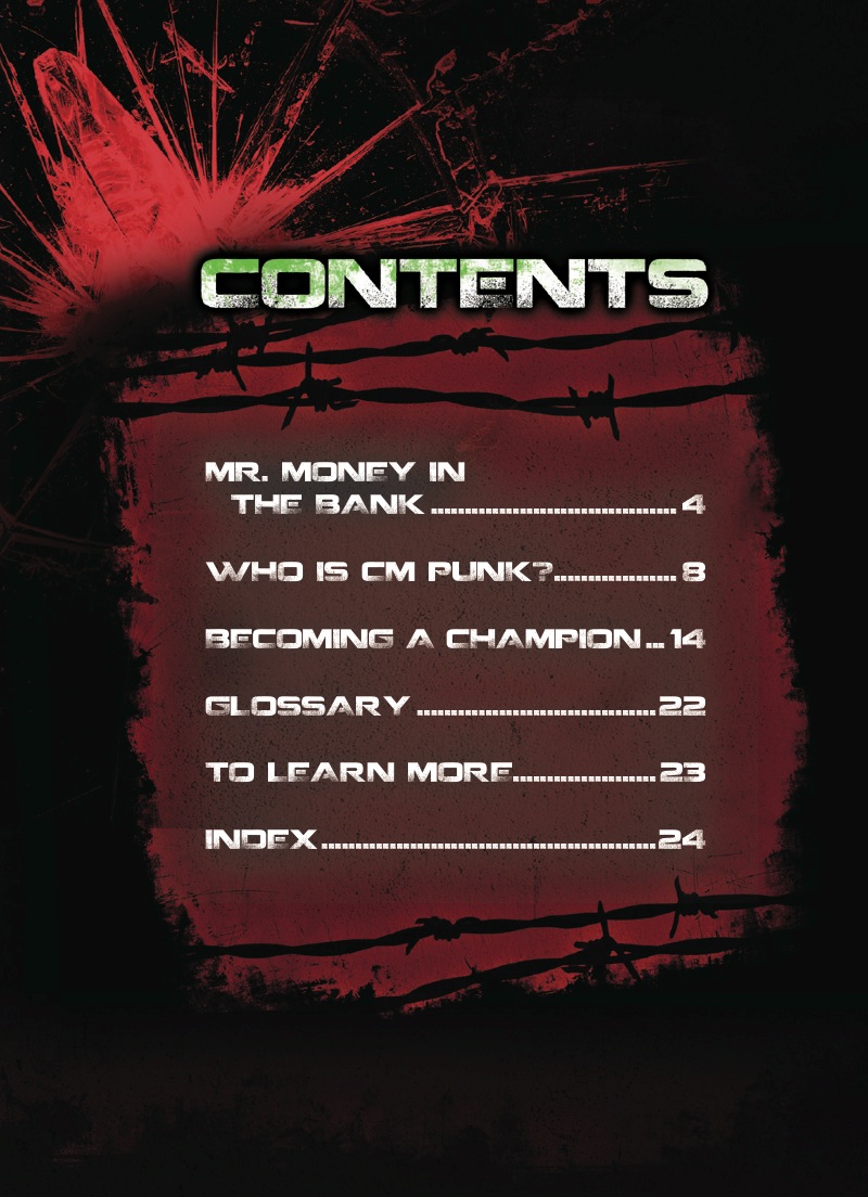 CM Punk book cover