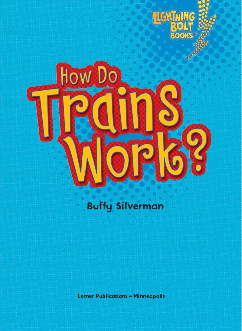 How Do Trains Work? book cover