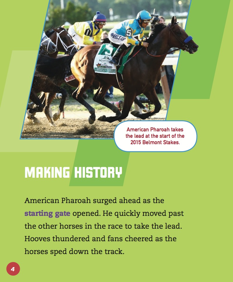 American Pharoah — page 1