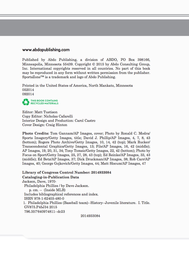 Philadelphia Phillies — page 1