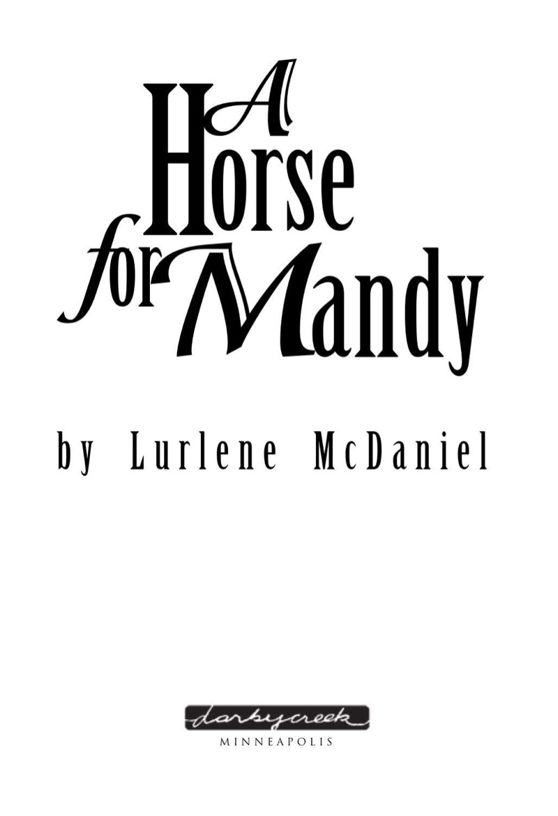 A Horse for Mandy book cover