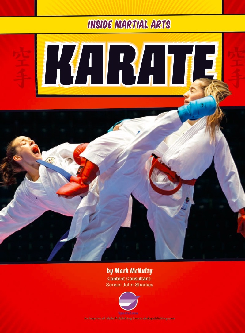 Karate book cover