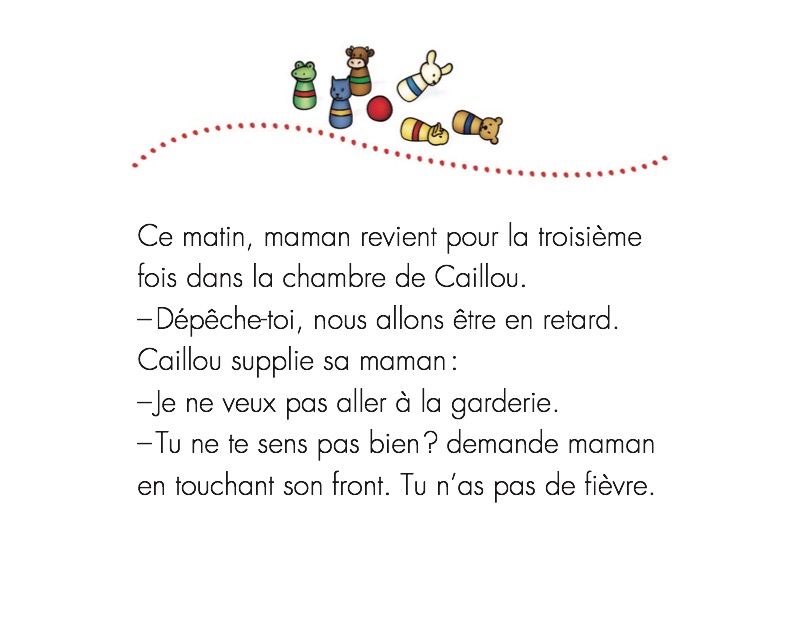 Caillou: a peur de Theo — page 1
