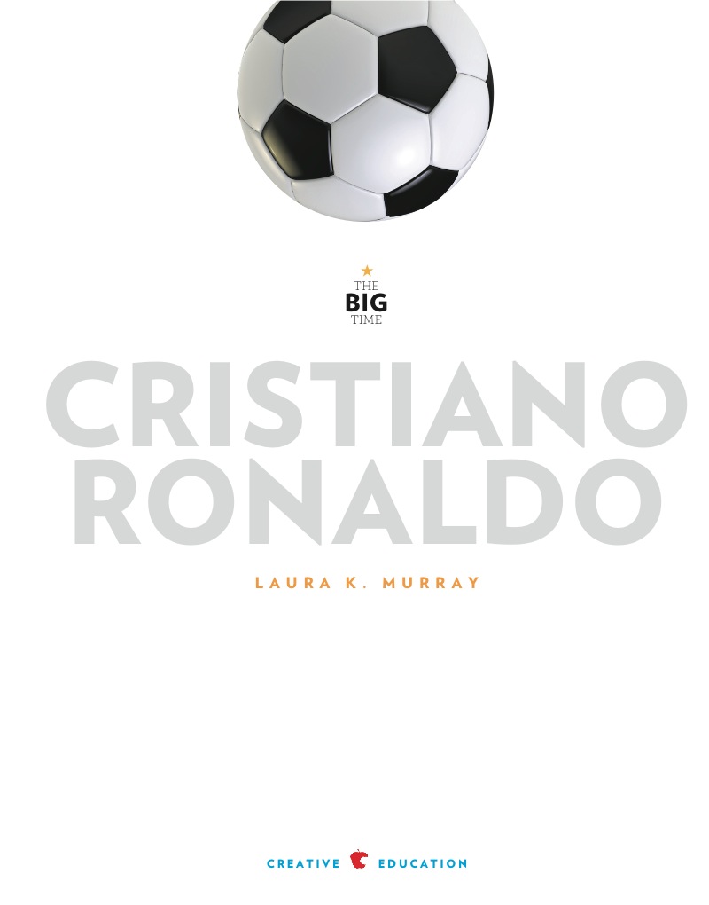 Cristiano Ronaldo book cover