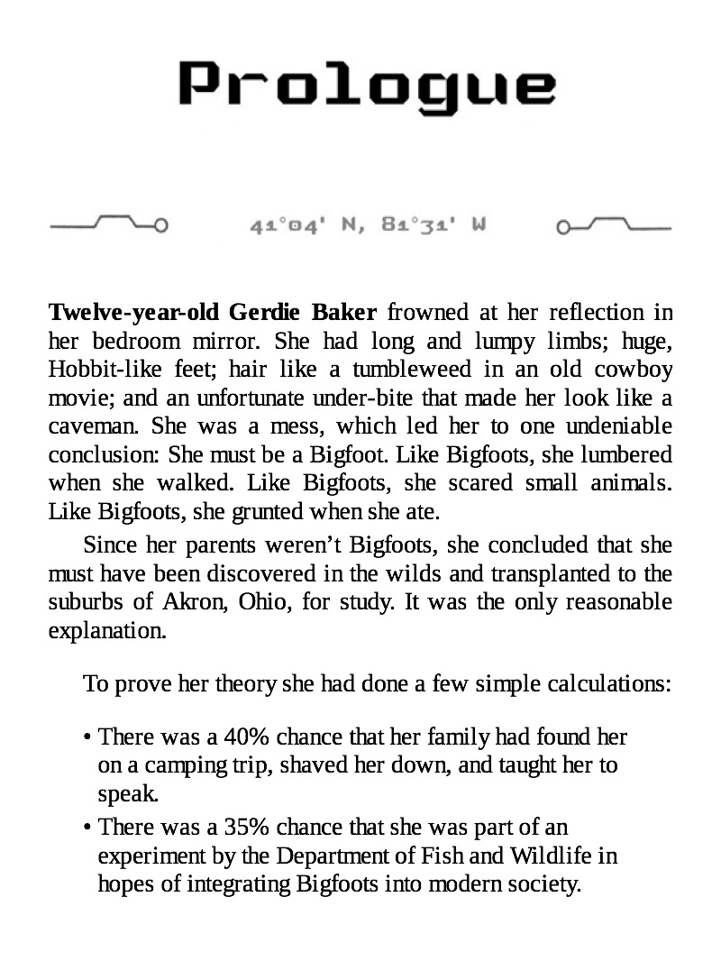 Cheerleaders of Doom (NERDS Book Three) — page 1