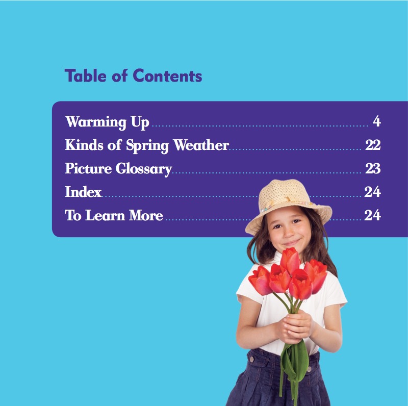 What Happens In Spring? Weather In Spring book cover