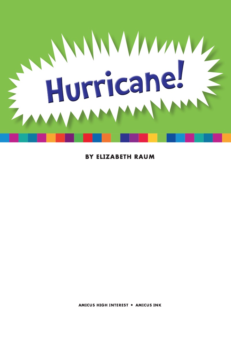 Hurricane! book cover
