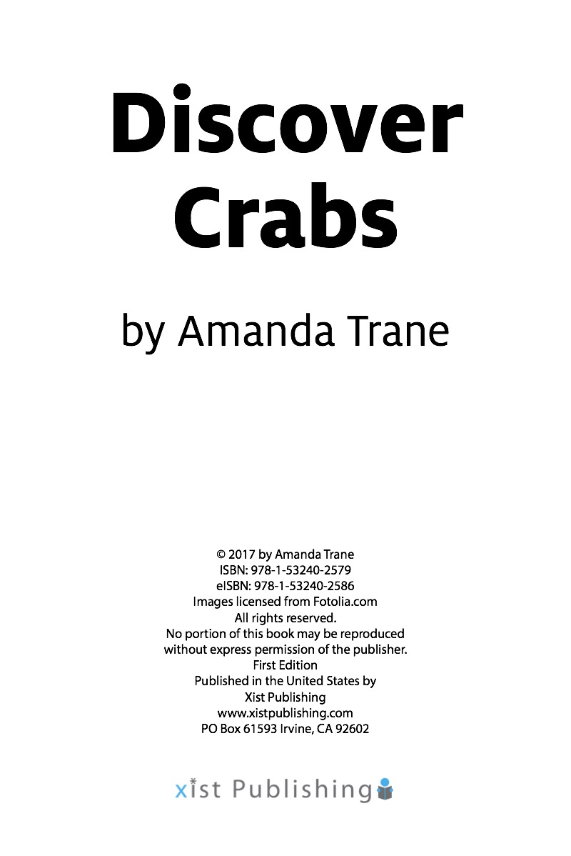 Discover Crabs book cover