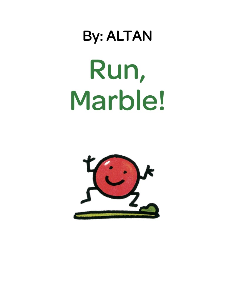 Run, Marble! book cover