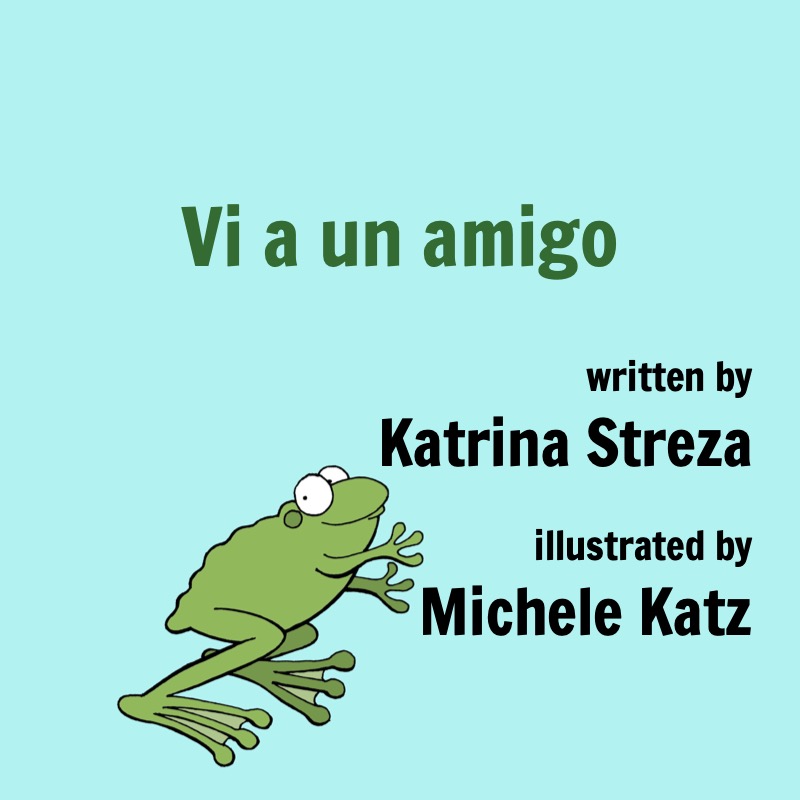 Vi a un amigo book cover
