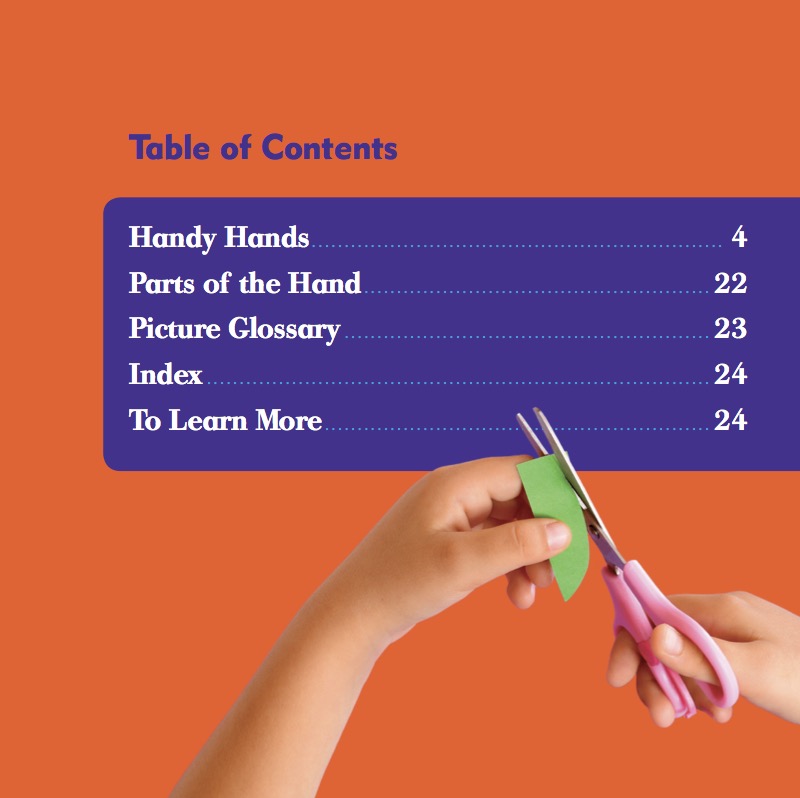 Hands book cover