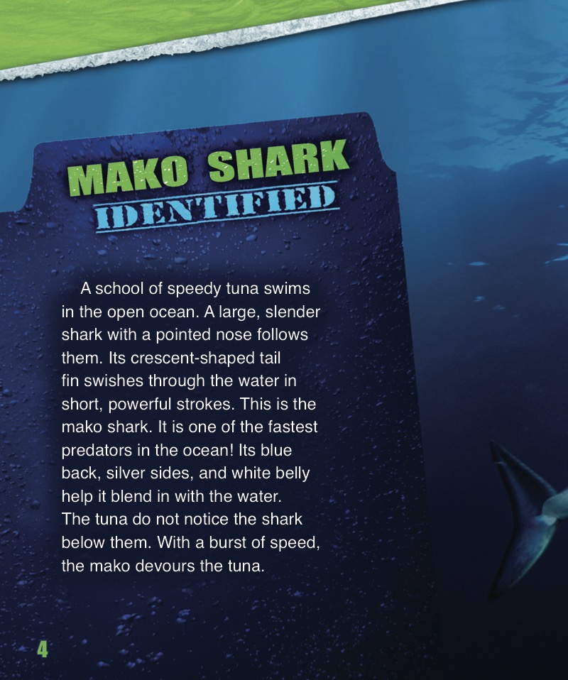 The Mako Shark — page 1