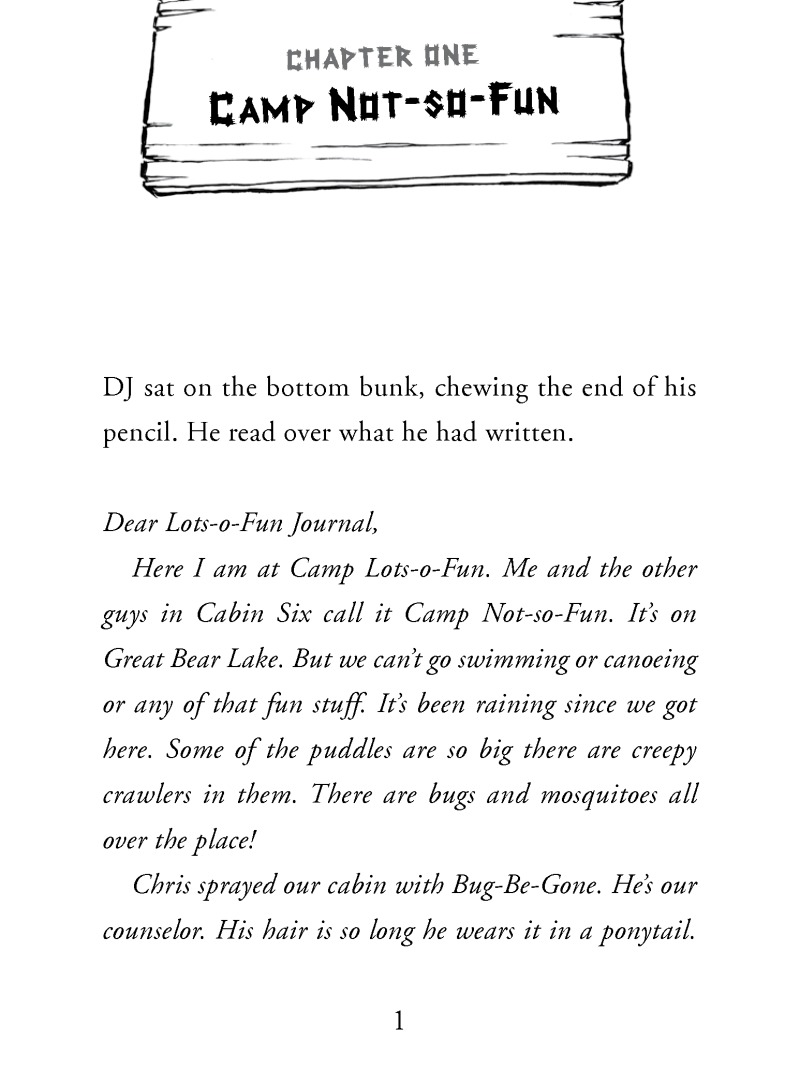 Adventures at Camp Lots-o-Fun book cover