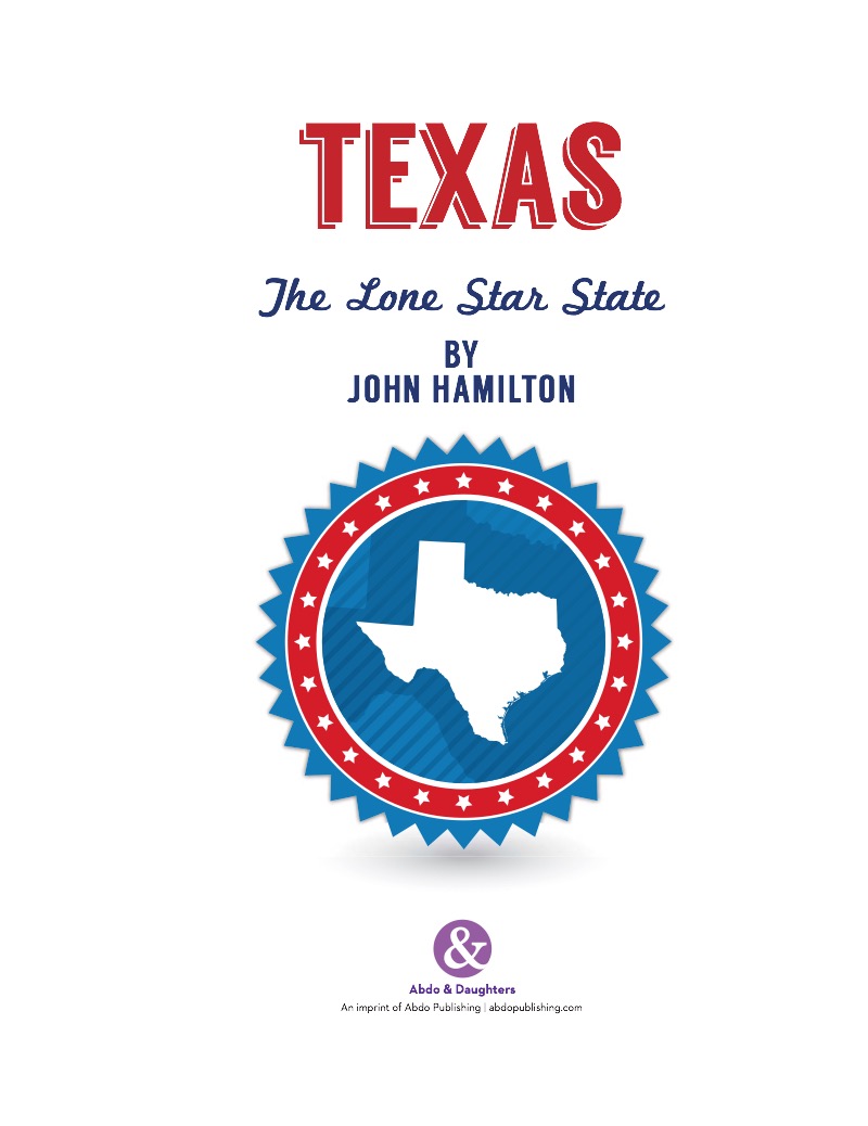 Texas book cover