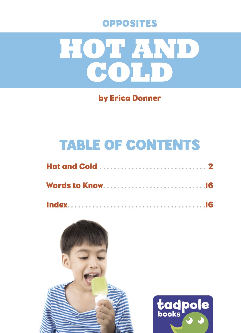 Hot and Cold book cover