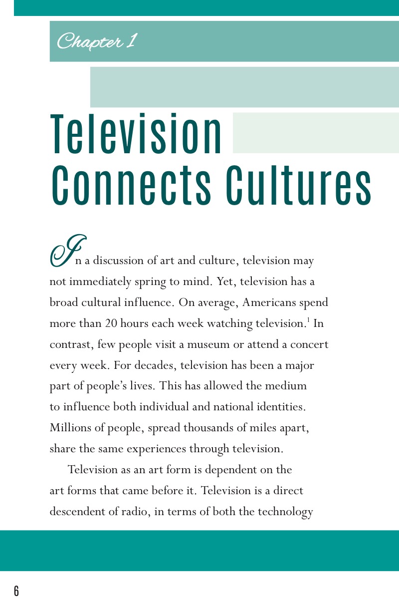 History of Television — page 1